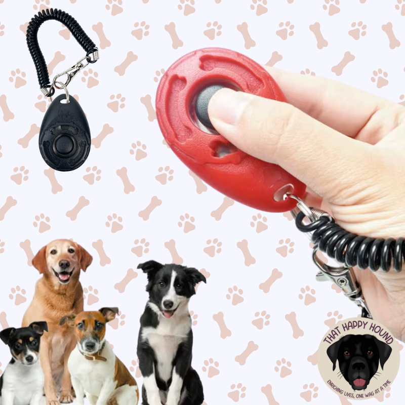 That Happy Hound Clicker Trainer – Positive Reinforcement Made Simple! 🐶🎾